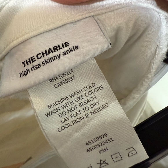 Joes Jean Charlie High Rise Ankle Skinnies with Braided Seams - Picture 3 of 15